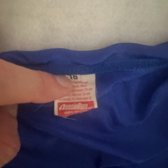 Aussiebum Swim Briefs 30-36" Aussie size 16 100% nylon Gently worn Unlined - Picture 5 of 5